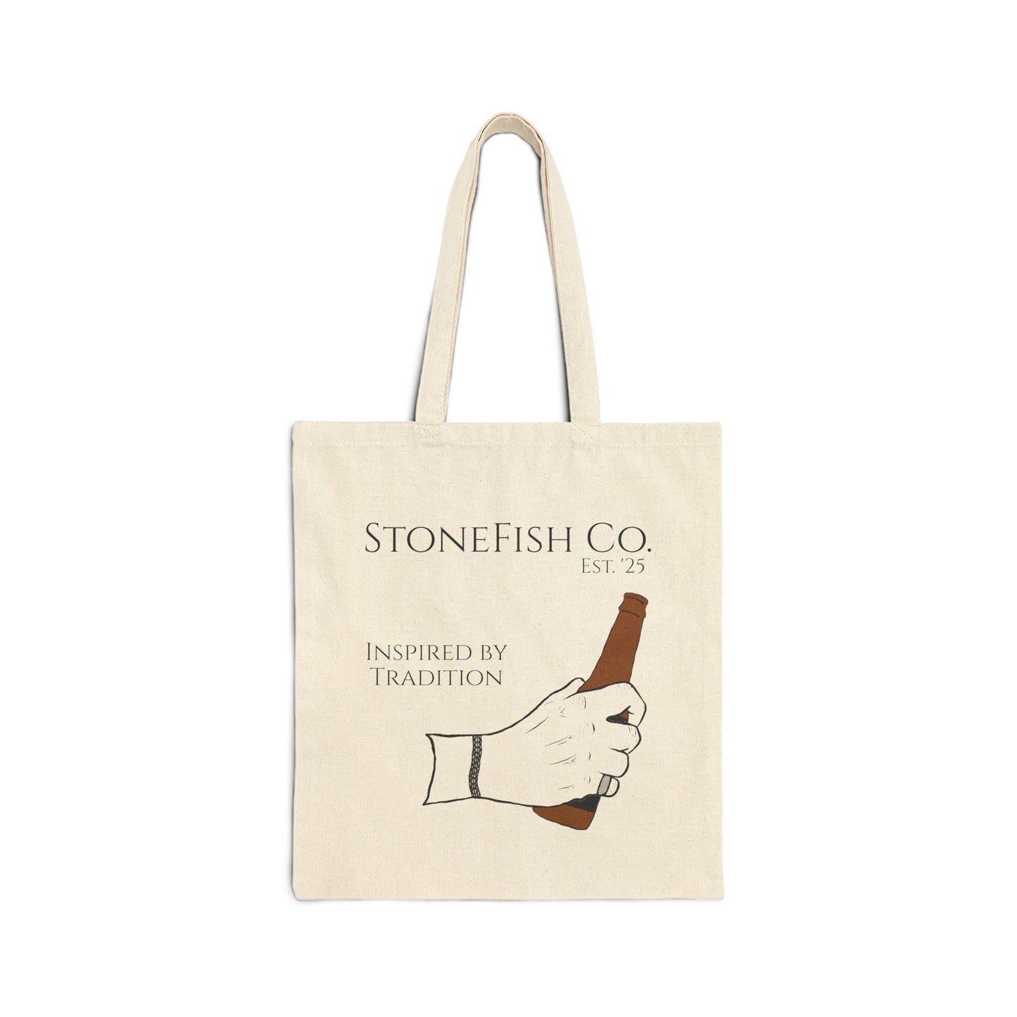 StoneFish Co. Inspired by Tradition Cotton Canvas Tote Bag