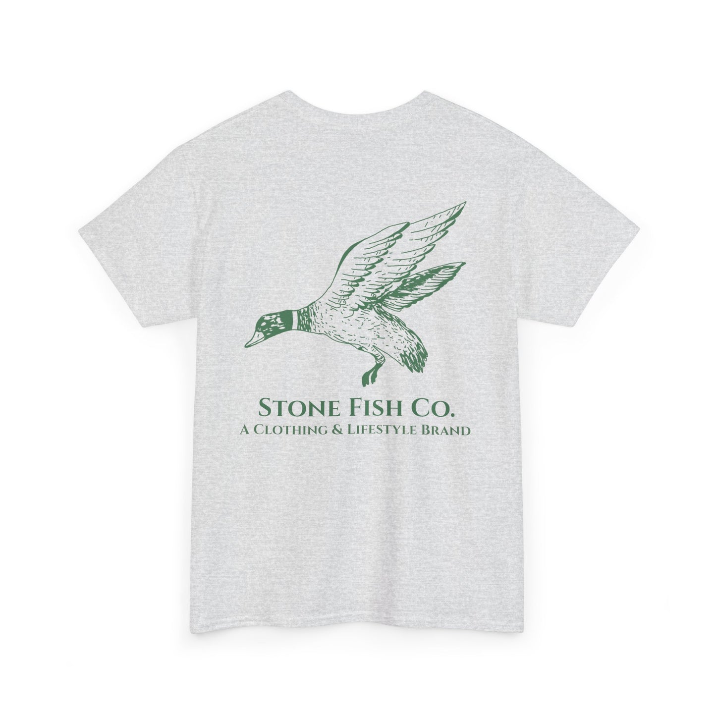 Stone Fish Co. Men's Heavy Cotton Tee - Duck Hunting