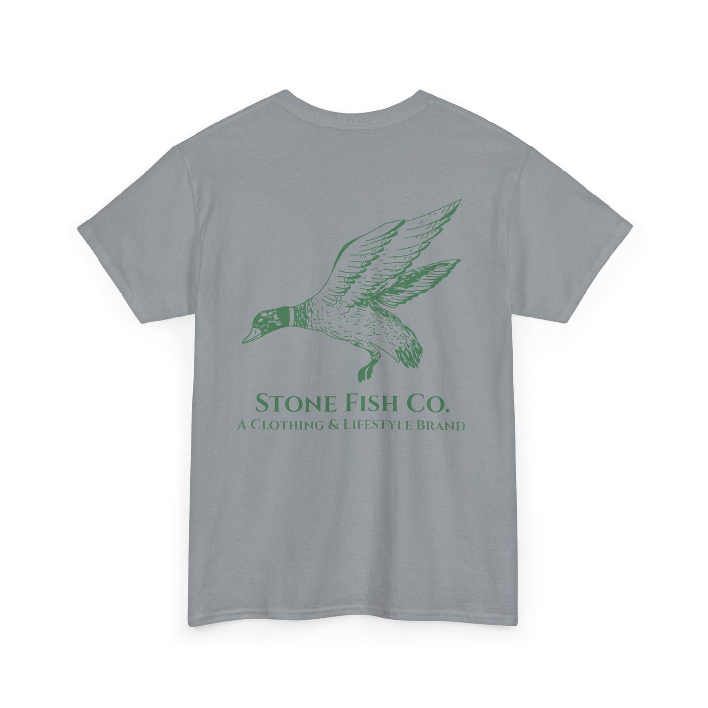 Stone Fish Co. Men's Heavy Cotton Tee - Duck Hunting