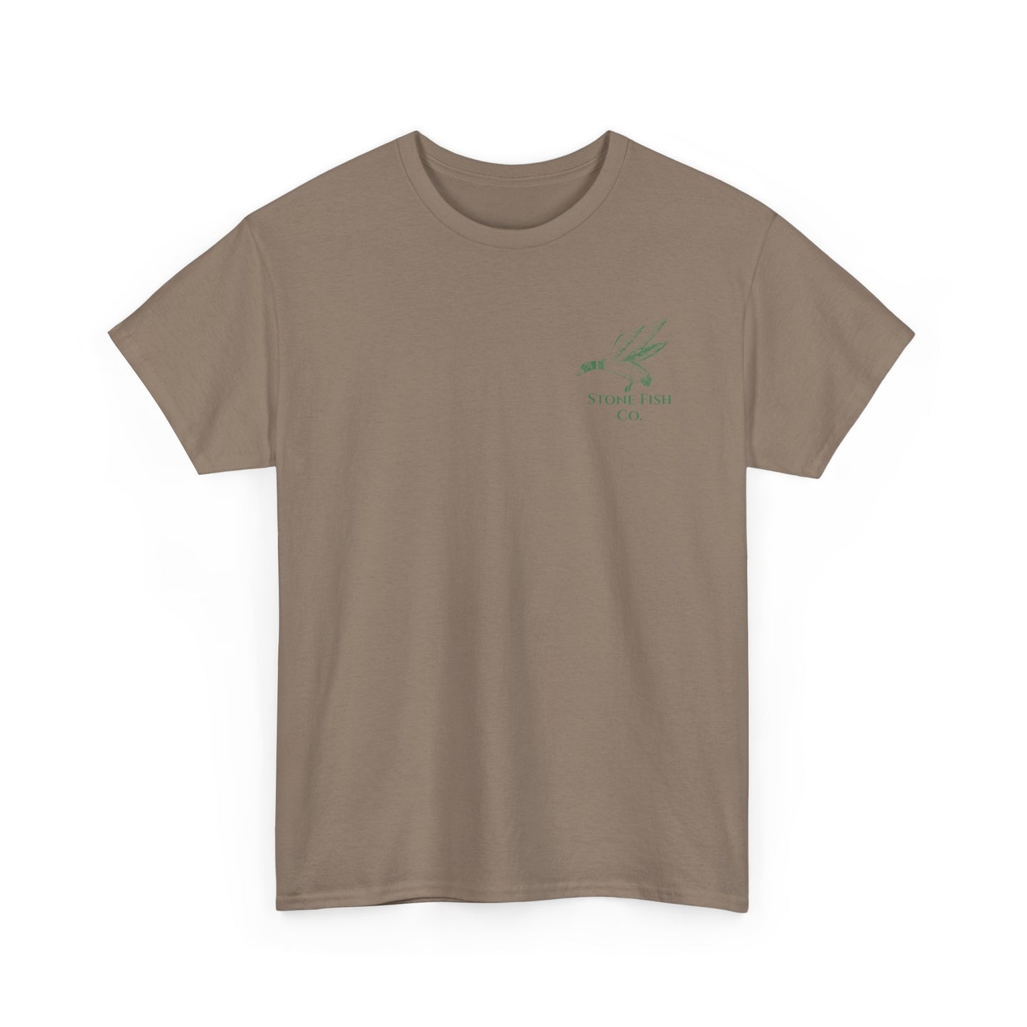 Stone Fish Co. Men's Heavy Cotton Tee - Duck Hunting