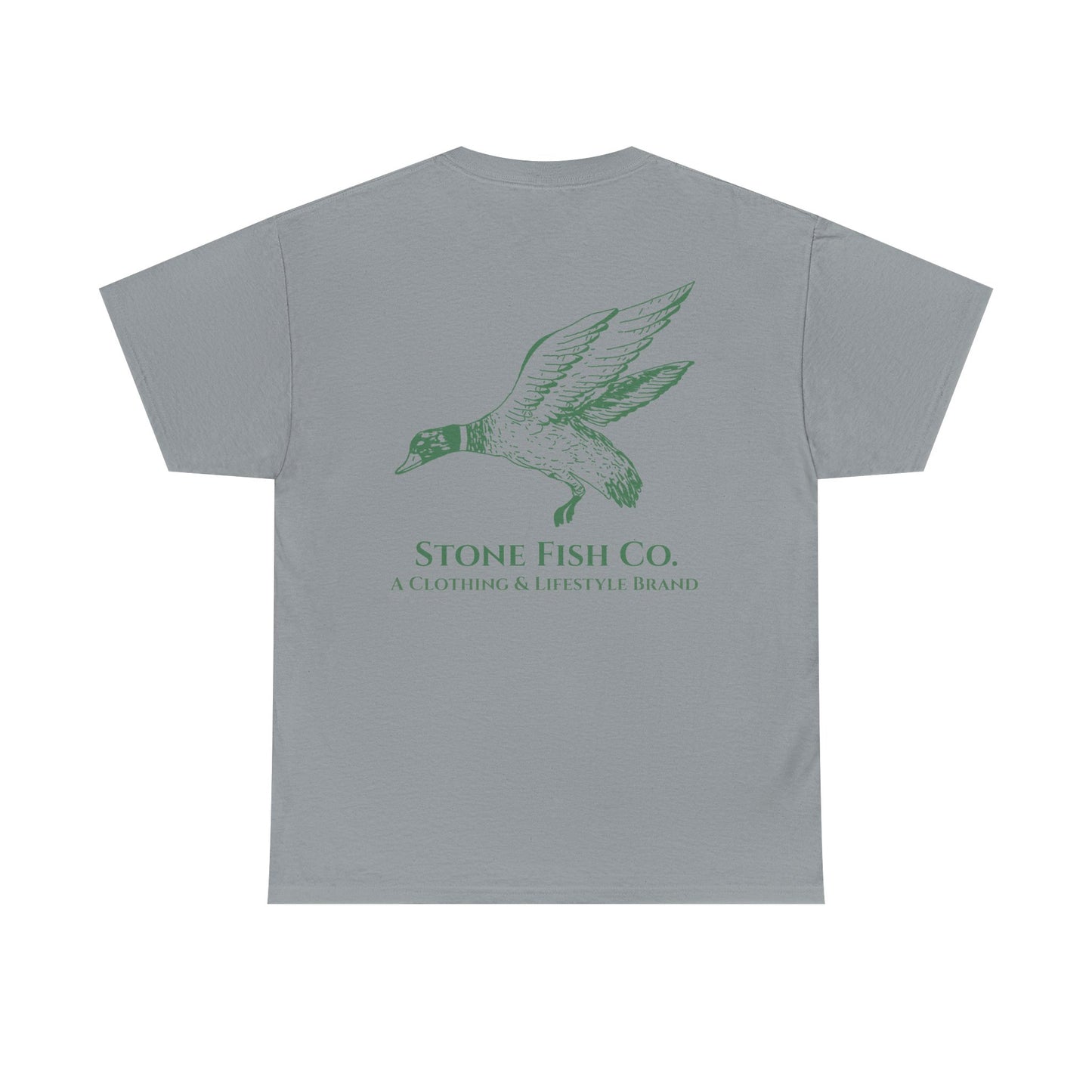 Stone Fish Co. Men's Heavy Cotton Tee - Duck Hunting