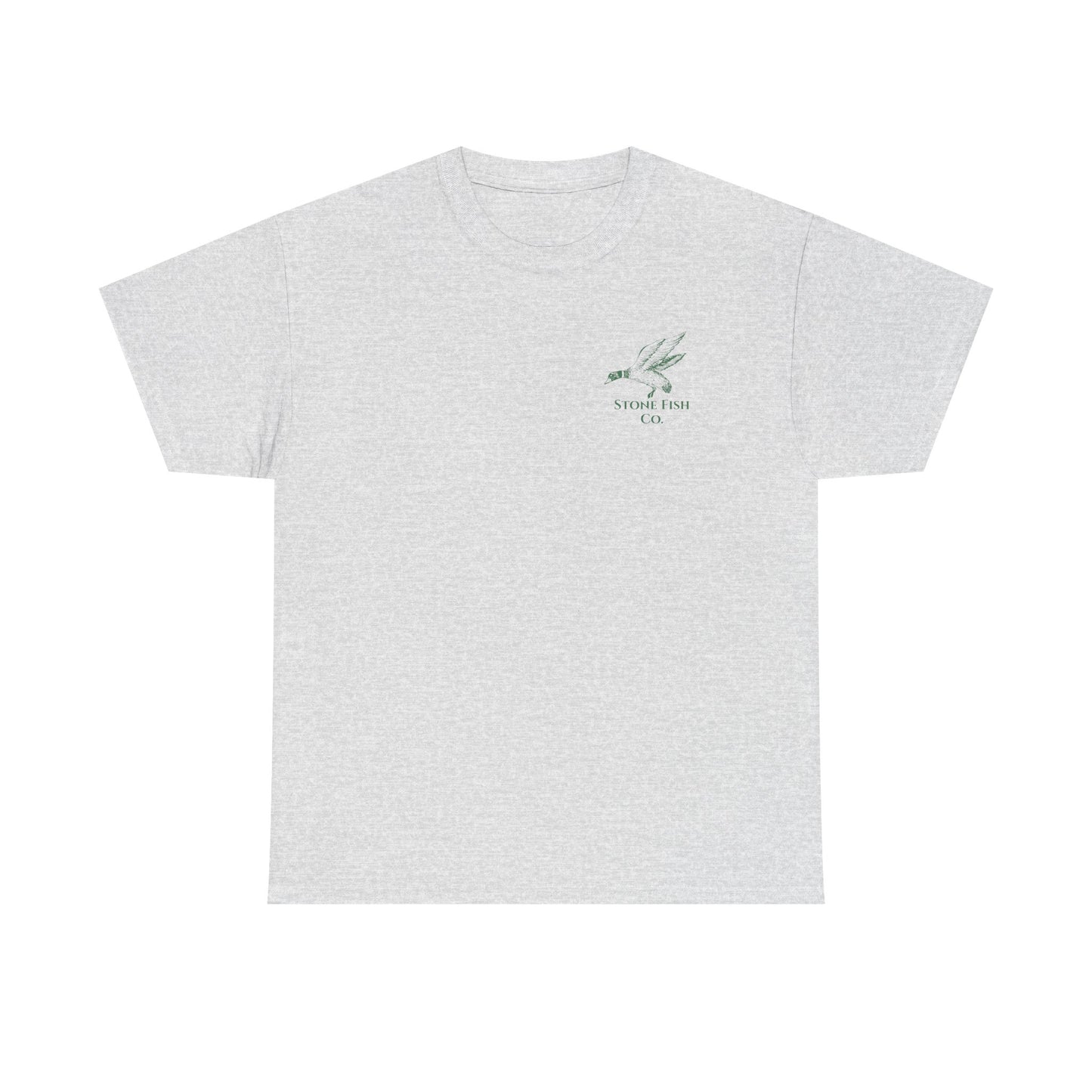 Stone Fish Co. Men's Heavy Cotton Tee - Duck Hunting