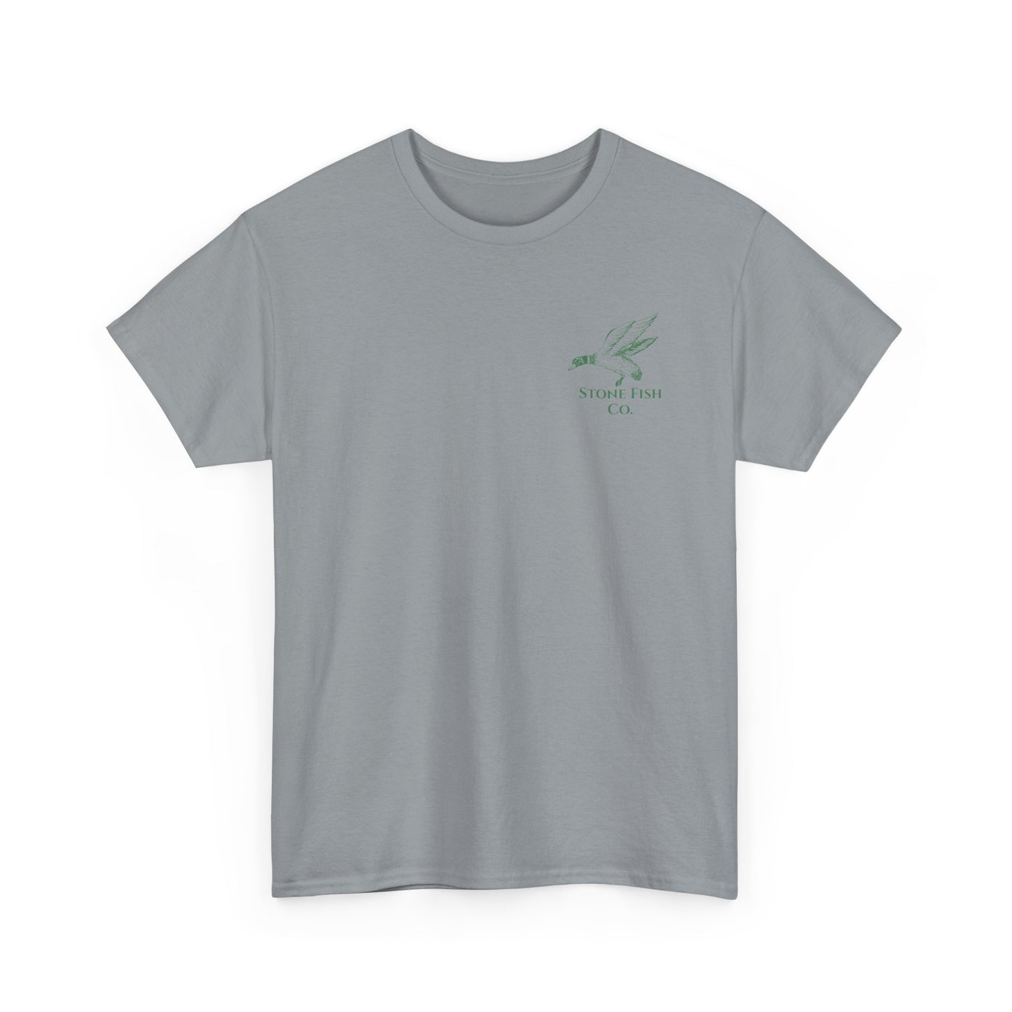 Stone Fish Co. Men's Heavy Cotton Tee - Duck Hunting