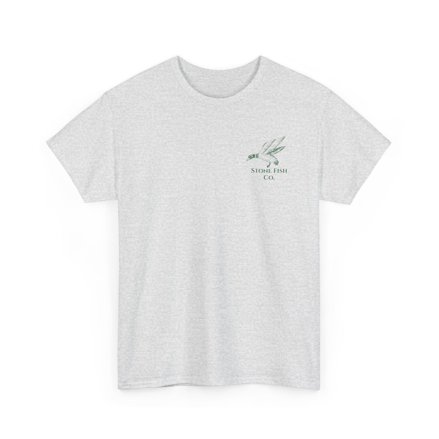 Stone Fish Co. Men's Heavy Cotton Tee - Duck Hunting