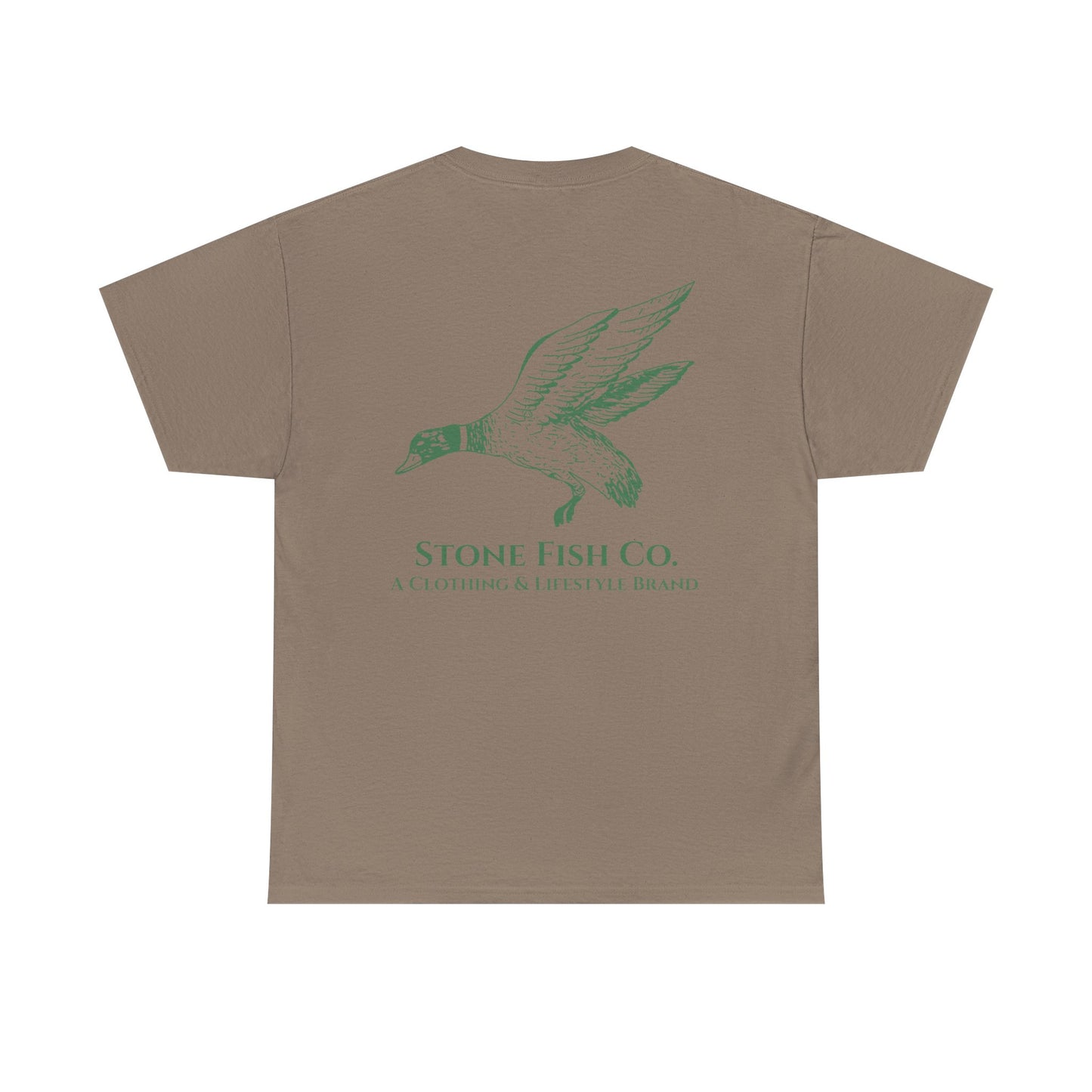 Stone Fish Co. Men's Heavy Cotton Tee - Duck Hunting