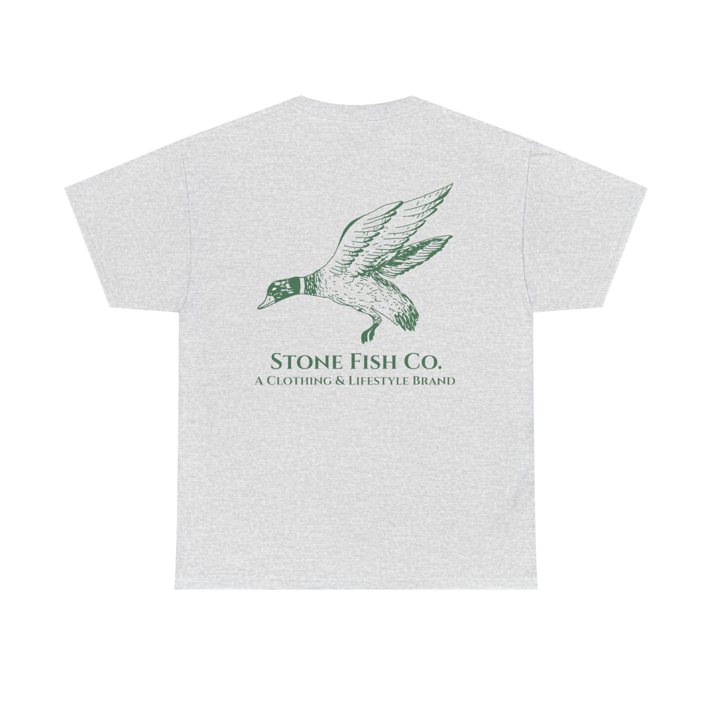 Stone Fish Co. Men's Heavy Cotton Tee - Duck Hunting